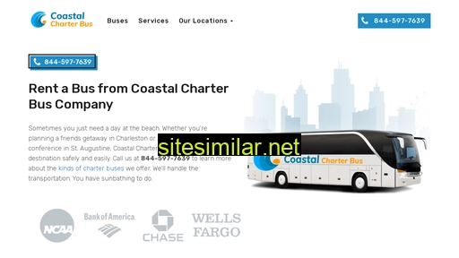 coastalcharterbus.com alternative sites
