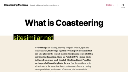 coasteeringmenorca.com alternative sites
