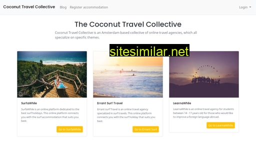 Coconuttravelcollective similar sites