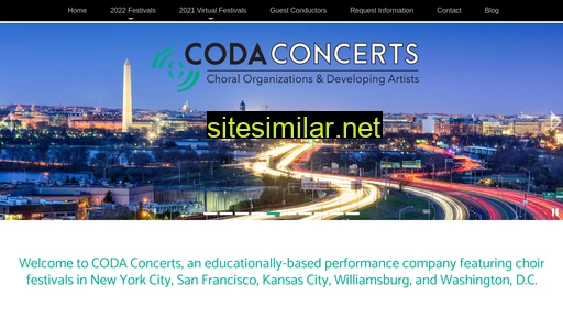 codaconcerts.com alternative sites