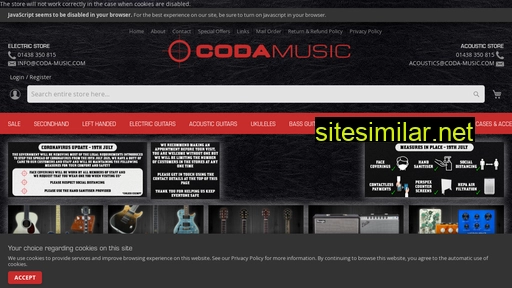 coda-music.com alternative sites