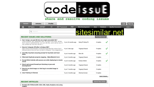 codeissue.com alternative sites