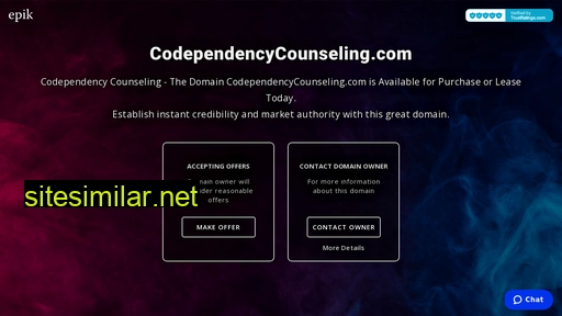 Codependencycounseling similar sites