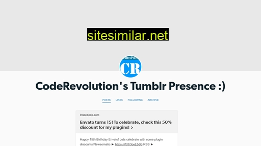 coderevolution.tumblr.com alternative sites