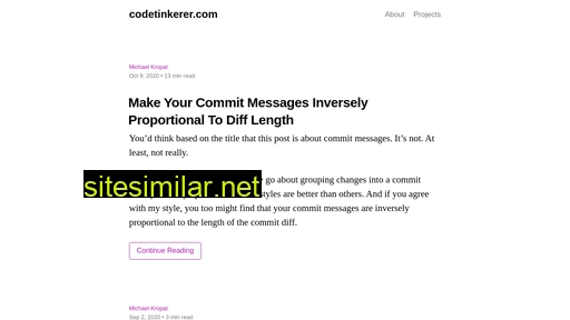 codetinkerer.com alternative sites