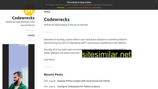 Codewrecks similar sites