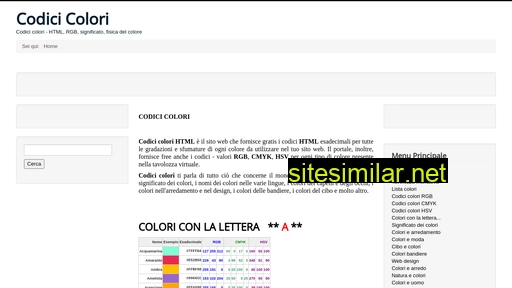 codicicolori.com alternative sites
