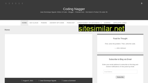 Codingnagger similar sites