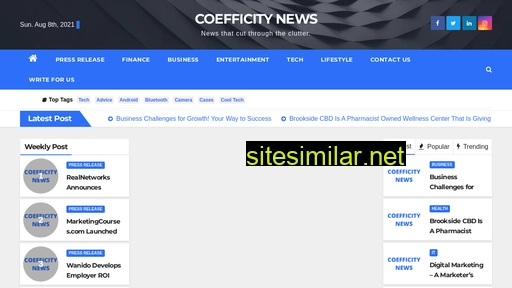 coefficity.com alternative sites