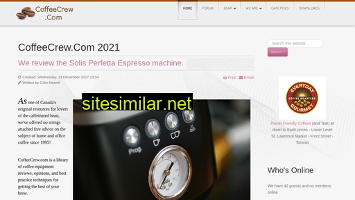 coffeecrew.com alternative sites