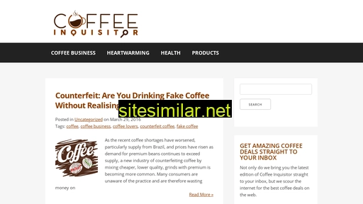 Coffeeinquisitor similar sites