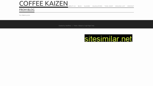 coffeekaizen.com alternative sites
