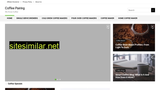 coffeepairing.com alternative sites