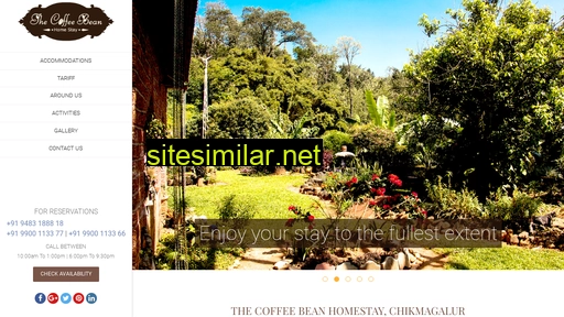 coffeebeanhomestay.com alternative sites