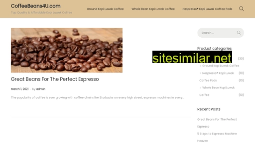 coffeebeans4u.com alternative sites