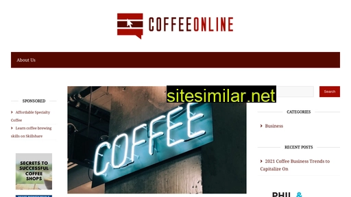 coffeeonlinemagazine.com alternative sites