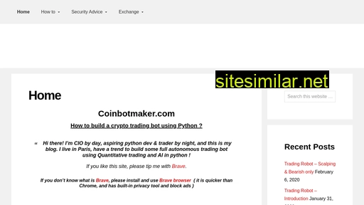 coinbotmaker.com alternative sites