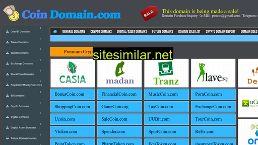 coindomain.com alternative sites