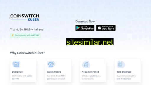 Coin-switch-kuber similar sites