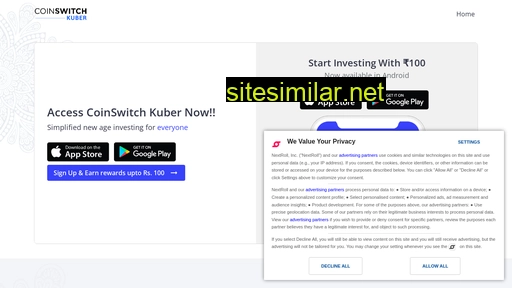Coinswitch-kuber similar sites
