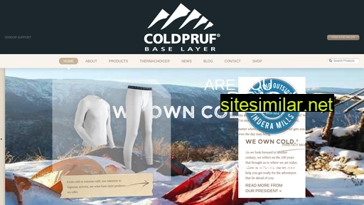 coldpruf.com alternative sites