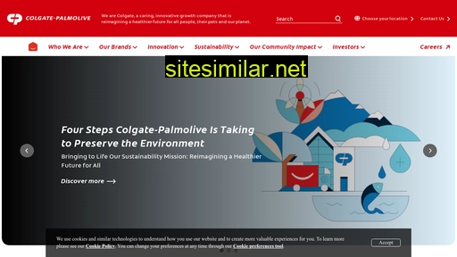 colgatepalmolive.com alternative sites