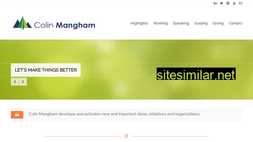 colinmangham.com alternative sites