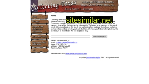 collectingtexas.com alternative sites
