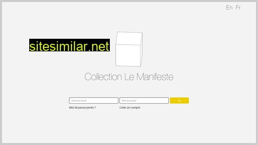 collection-lemanifeste.com alternative sites