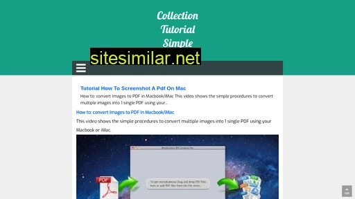 Collectiontutorialsimple similar sites