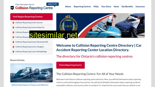 collision-reporting-centre.com alternative sites