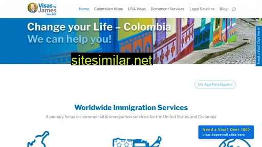 colombiavisas.com alternative sites