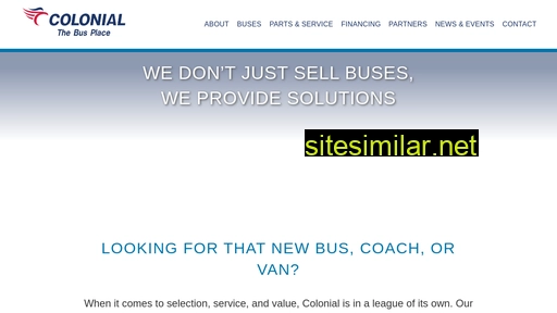 colonialbus.com alternative sites