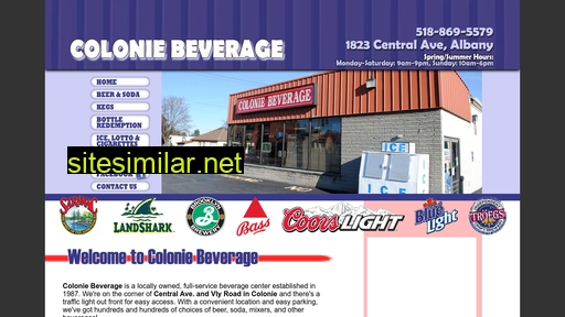 coloniebeverage.com alternative sites