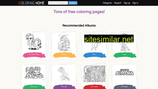 coloringhome.com alternative sites