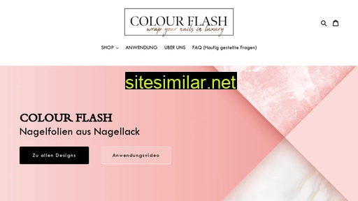 Colour-flash similar sites