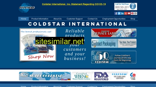 coldstarinternational.com alternative sites