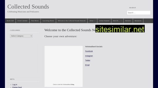 collectedsounds.com alternative sites