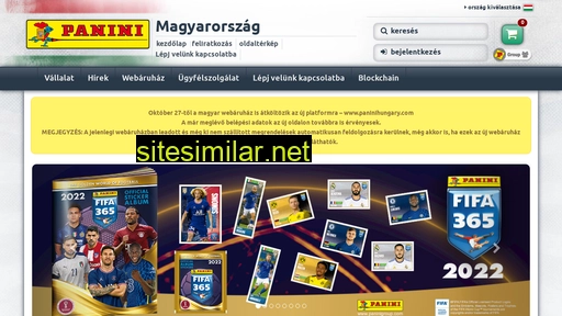 collectibles.paninihungary.com alternative sites