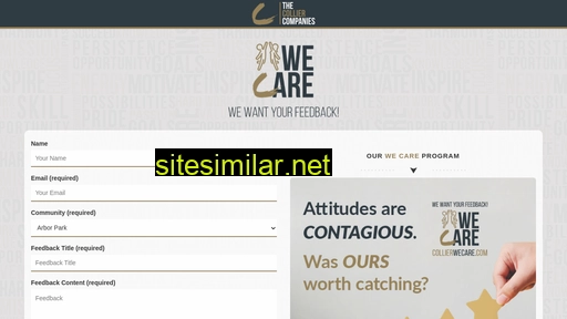 collierwecare.com alternative sites