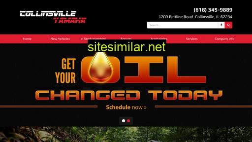 collinsvilleyamaha.com alternative sites