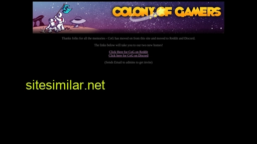 Colonyofgamers similar sites