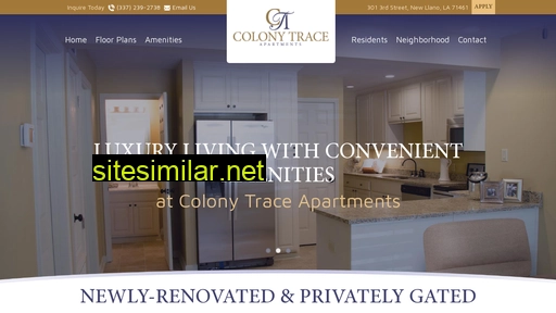 Colonytraceapartments similar sites