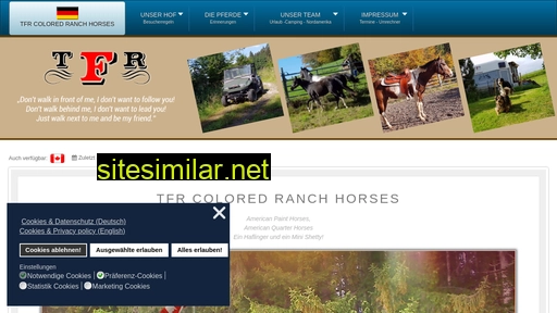 colored-ranch-horses.com alternative sites