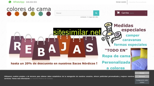 coloresdecama.com alternative sites