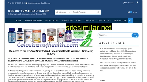 colostrum4health.com alternative sites
