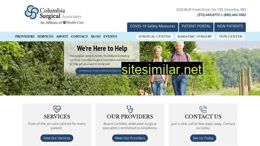 columbiasurgical.com alternative sites