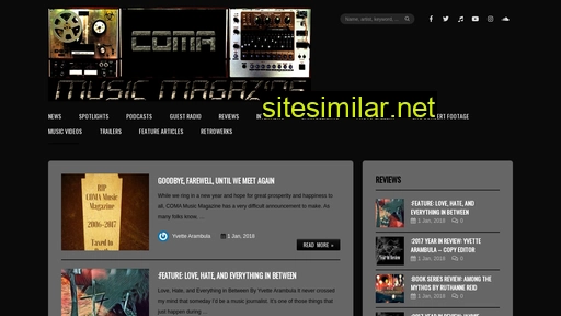 Comamusicmagazine similar sites