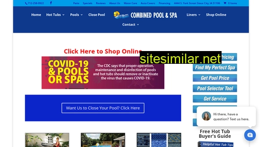 combinedpoolsandspa.com alternative sites