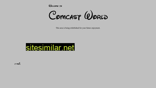Comcastworld similar sites